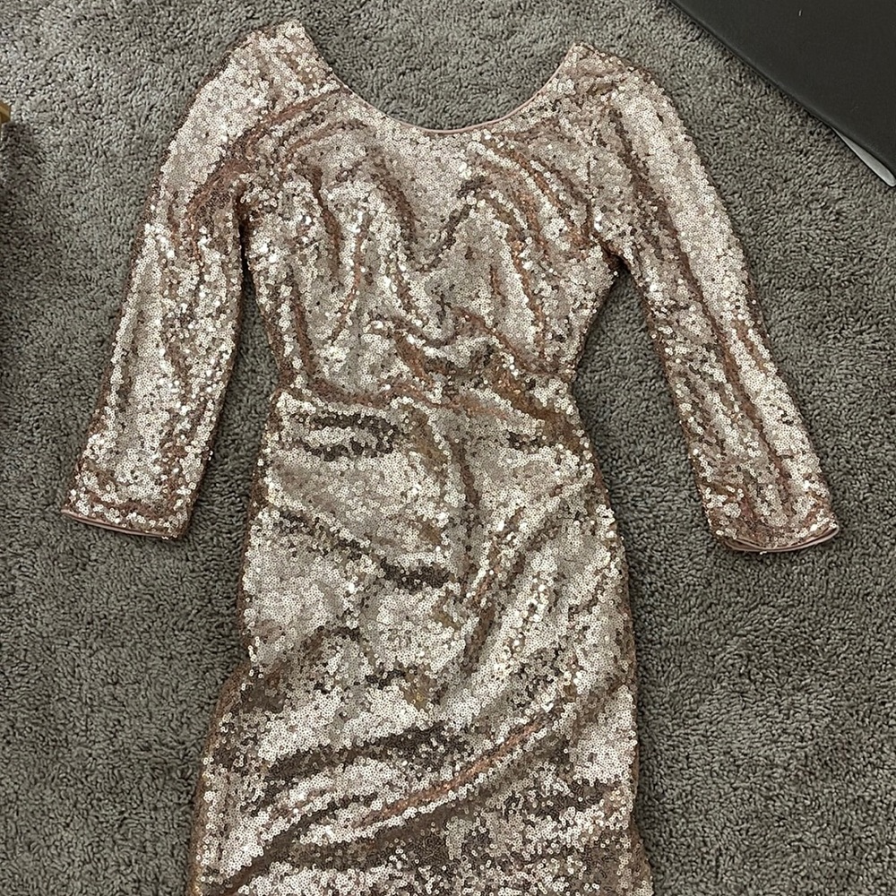 Rose Gold Dress!